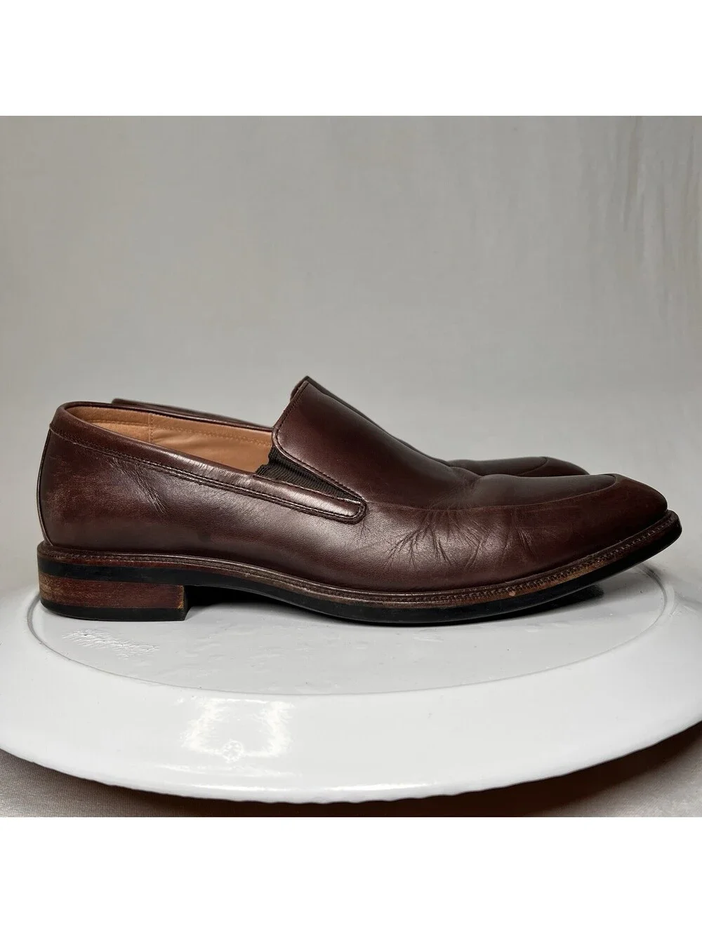 Cole Haan Men's Brown Slip-On Loafers Size 11.5 M